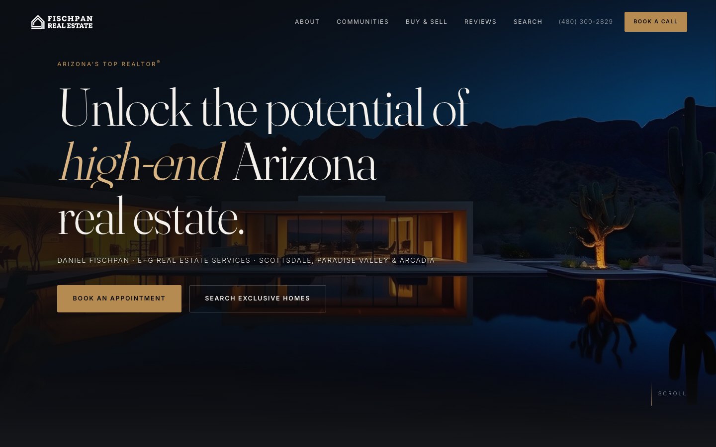 Fischpan Real Estate — the new site we built